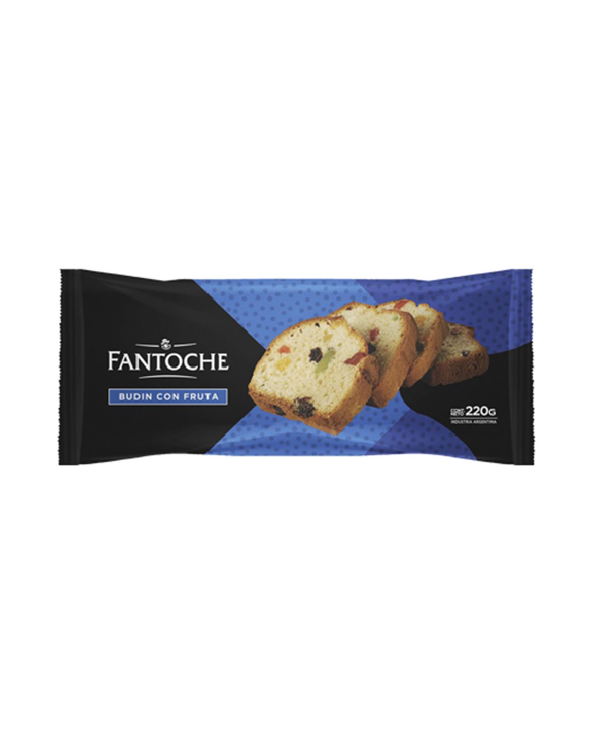 Budin Fantoche con Frutas x 220 Gr